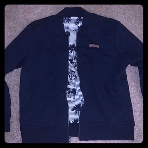 Vineyard Vines Reversible Bomber Sweatshirt